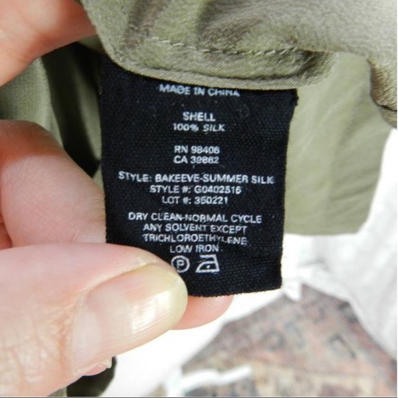 Theory Bakeeve Summer Silk Shirt - Picture 4 of 4